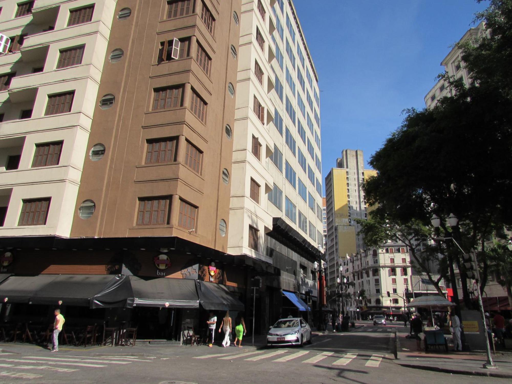 Nebias Palace Hotel Junto Da Avenida Ipiranga Com Sao Joao Em Frente Ao Bar Brahma Sp Sao Paulo Exterior photo